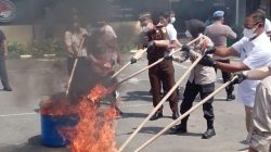 Satresnarkoba Polres Pelabuhan Tanjung Perak Musnahkan BB Narkoba dalam Kurun Waktu Januari Hingga Desember 2025
