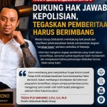 Globalindo Kecam Pemberitaan yang Dinilai Menggiring Opini terhadap Resnarkoba Polres Sidoarjo