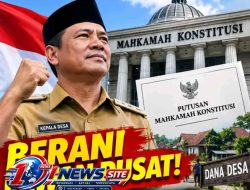 Seorang Kades Di Wilayah Klaten Jawatengah Menang Gugatan Di MK Terkait Dana Desa Untuk Kopdes Merah Putih.