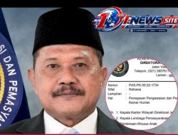 Surat Rahasia Ditjenpas Beredar Luas, Penertiban Hunian Lapas Diperintahkan Usai Sorotan Lapas Cibinong, Kabupaten Bogor.