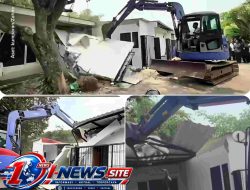 Sepuluh Bangunan Homestay Mewah Dalam Lapas Cibinong, Diratakan Dengan Tanah, Saat Kunjungan Komisi XIII DPR RI. Barang Bukti Sudah Dikosongkan Sebelum Rombongan Datang.