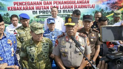 Karhutla Mereda, Polda Riau Siapkan 260 Plang Cegah Kebakaran Berulang 1 1001684442