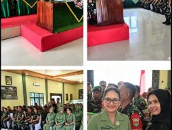 KUNJUNGAN KERJA DANREM 043/GATAM DI KODIM 0421/LAMPUNG SELATAN