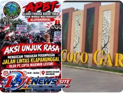 Alisiansi Pemuda Bogor Timur Dan Masyarakat Klapanunggal,Mengecam Tindakan Perampasan Jalan Lintas Klapanunggal Oleh PT.Cipta Makmur Lestari.SHGB 101 Dipertanyakan.