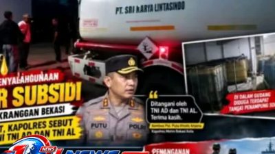 Kasus Dugaan Penyalahgunaan BBM Jenis Solar Di Gudang Kranggan Jatisampurna Berlanjut,Kapolres Sebut Ditangani TNI AD Dan TNI AL.